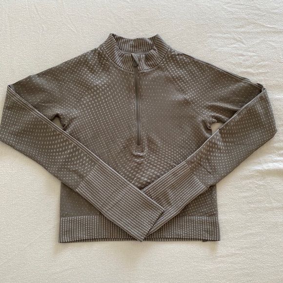 Lululemon | It’s Rulu Run Cropped Half Zip - Picture 2 of 7